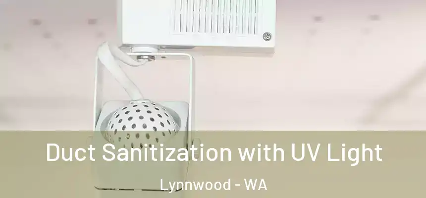  Duct Sanitization with UV Light Lynnwood - WA